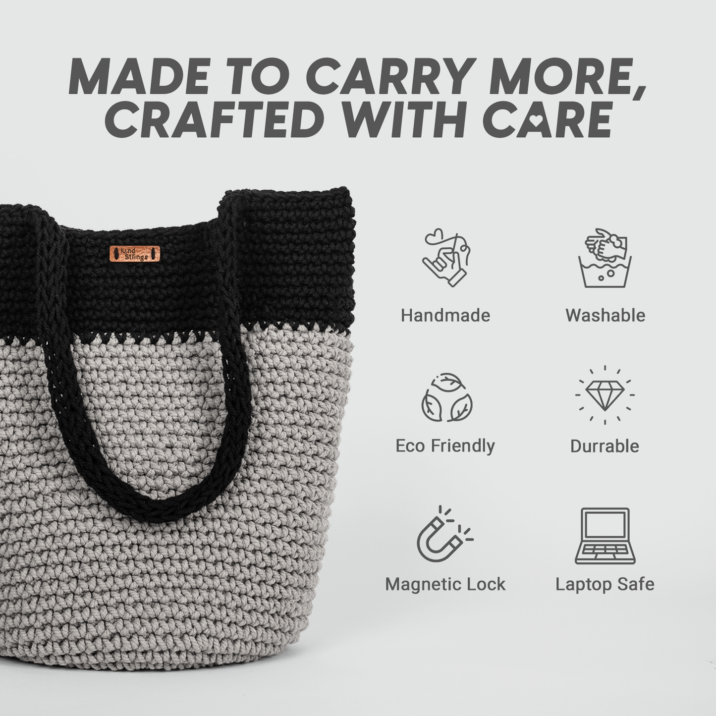Handmade crochet Tote Bag