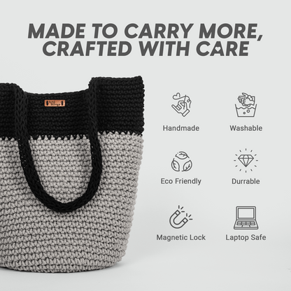 Handmade crochet Tote Bag