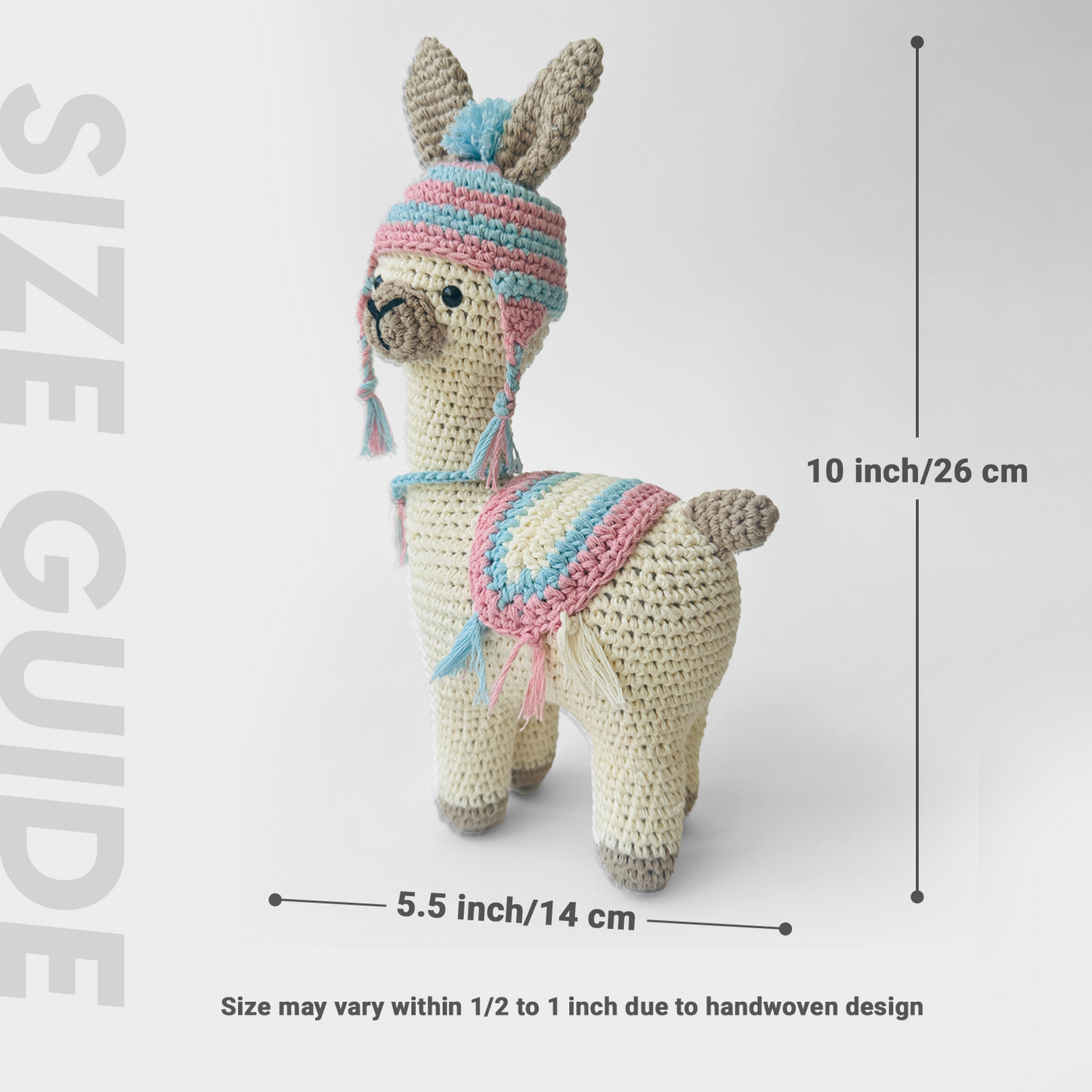 Handcrafted Llama Toy