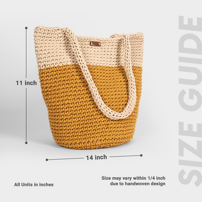 Handmade crochet Tote Bag