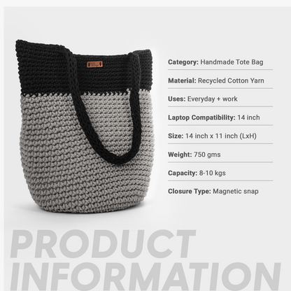 Handmade crochet Tote Bag