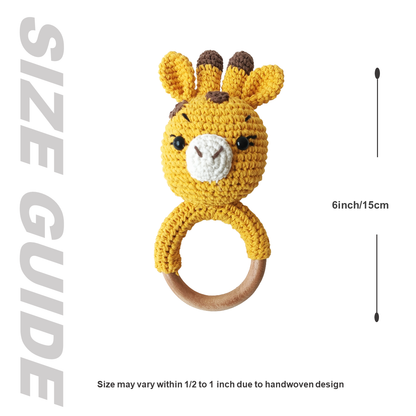 Crochet Giraffe Rattle