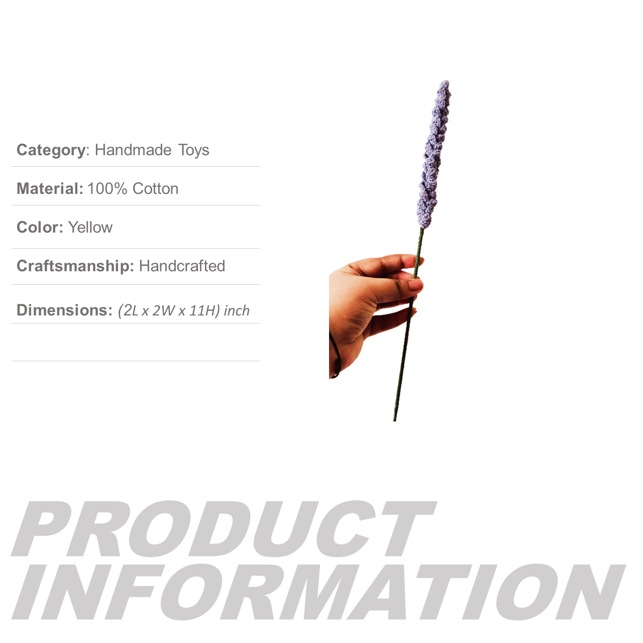 Handmade Crochet Lavander