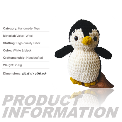 Handmade Crochet Penguin