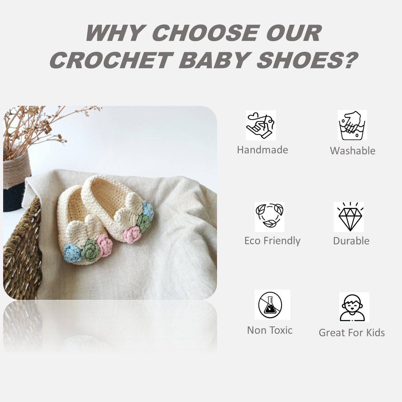 Crochet Baby shoes