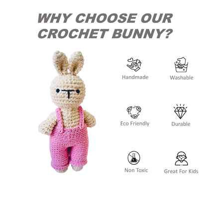 Handmade Crochet Bunny toys