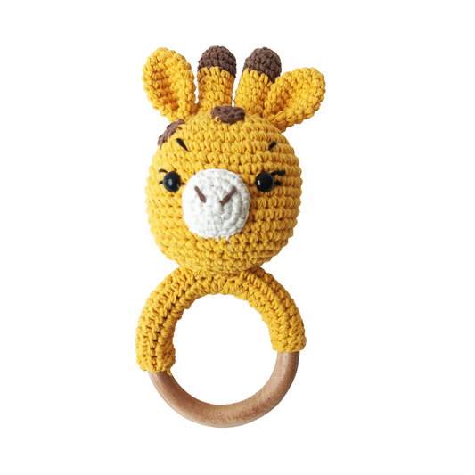 Crochet Giraffe Rattle
