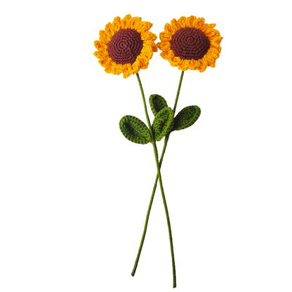 Handmade Crochet Sunflower