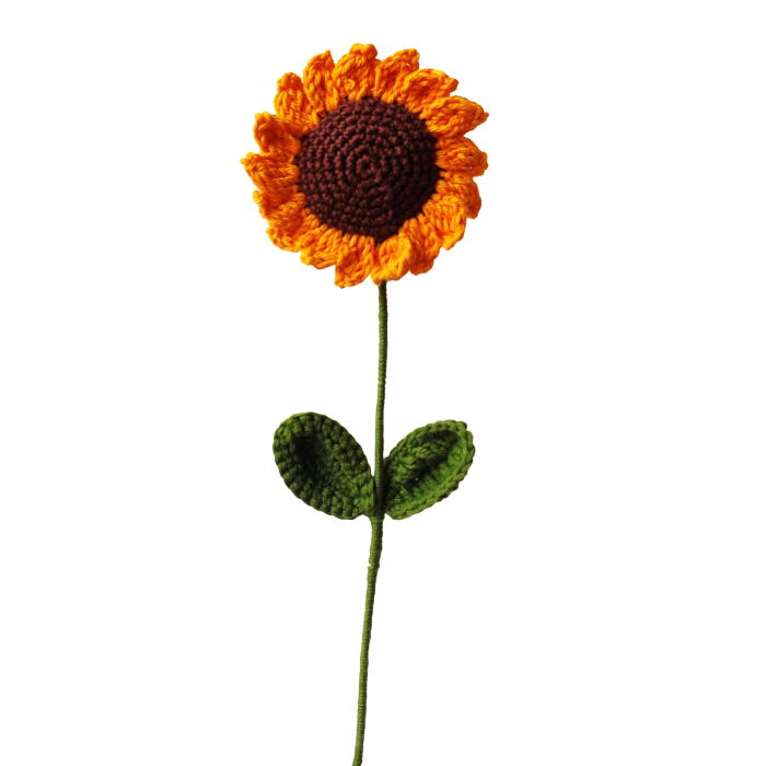 Handmade Crochet Sunflower