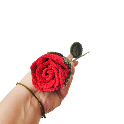 Handmade Crochet Rose