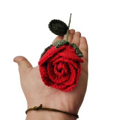 Handmade Crochet Rose