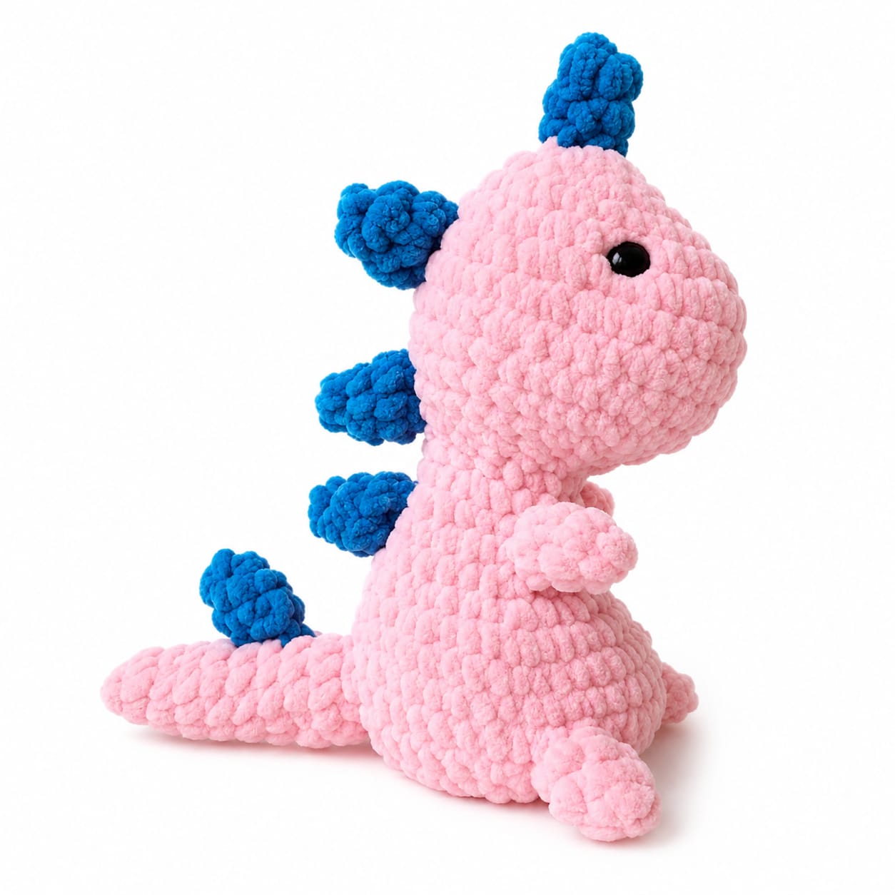 Handmade Crochet Dino Toy