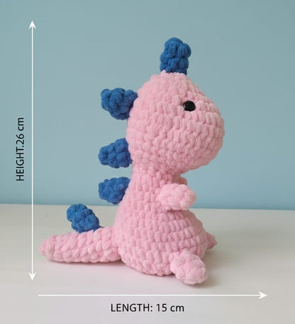 Handmade Crochet Dino Toy