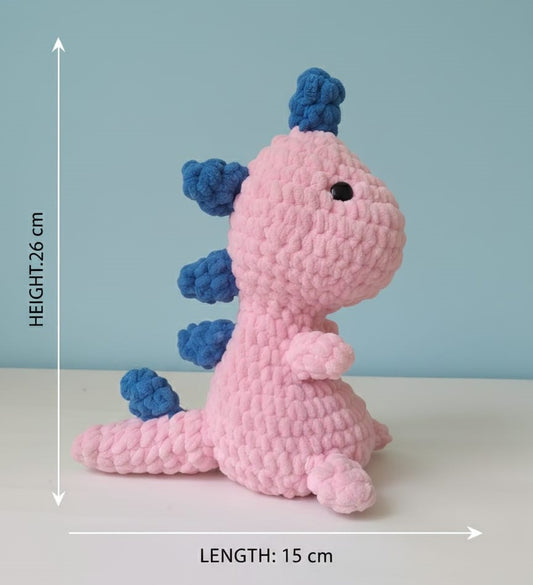Handmade Crochet Dino Toy